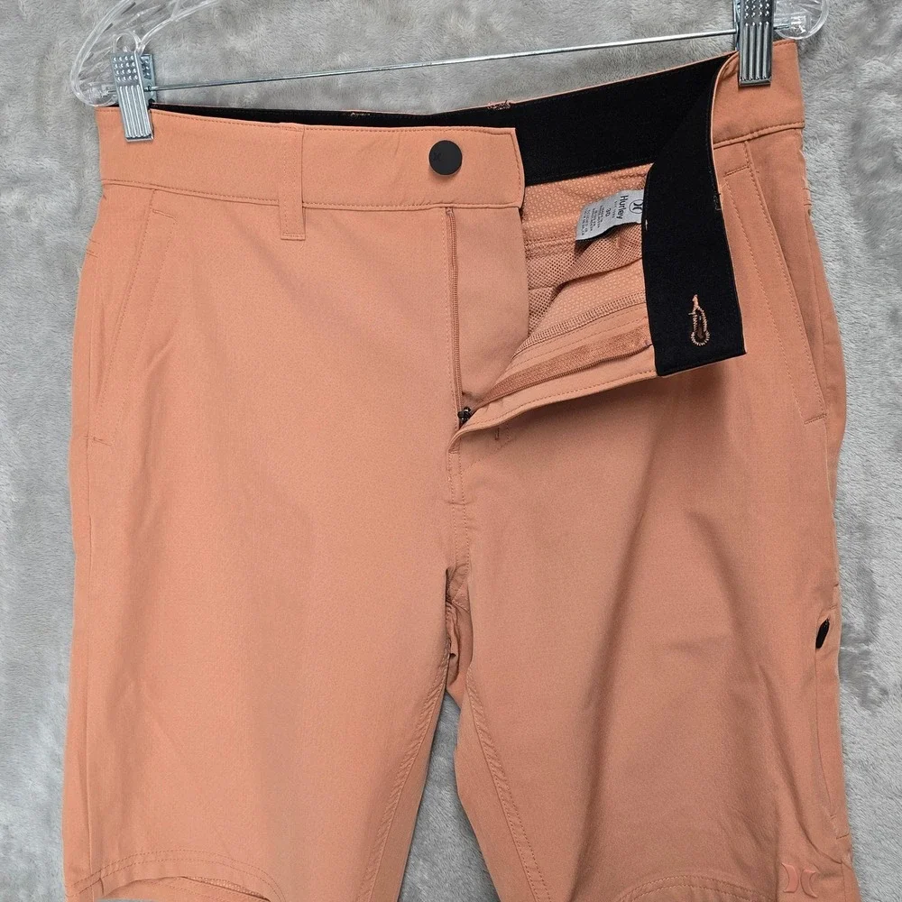 Hurley Mens Phantom Hybrid Walk‎ Shorts Sz 30 Surf Skate Gorpcore Coastal Salmon